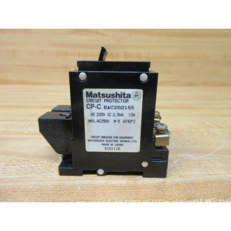 Matsushita CP-C BAC202155 Circuit Protector CPCBAC202155 - Used