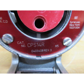 Crouse & Hinds CPS14R Eaton Cooper Delayed Action Arkite Receptacle - New No Box