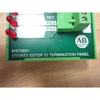 Allen Bradley 1771-HT3 Terminal Panel 1771HT3 - Used