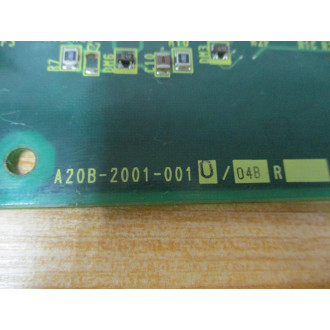 Fanuc A20B-2001-0010 Board A20B-2001-001004B - Used
