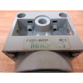 Numatics F22D-04DM Pneumatic Filter F22D04DM - Used