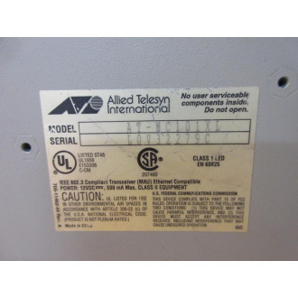 Allied Telesyn International AT-MC101XL Ethernet Media Converter MC101XL - Used