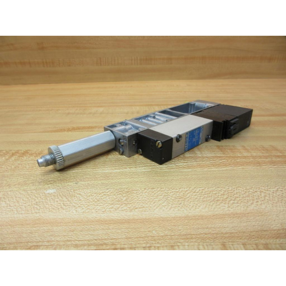 Festo MT2H-52-4.0-L-S-VI Solenoid Valve MT2H5240LSVI With Valve Block - Used