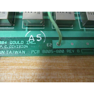 Gould B005-800 PC Board W Terminals - Used