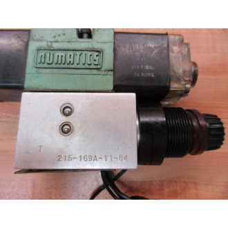 Numatics 11DSA400O Solenoid Valve WPneumatic Regulator - Used