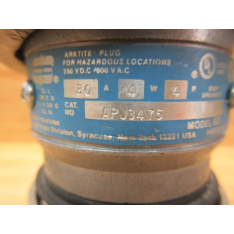 Crouse & Hinds APJ-3475 Plug APJ3475 - New No Box