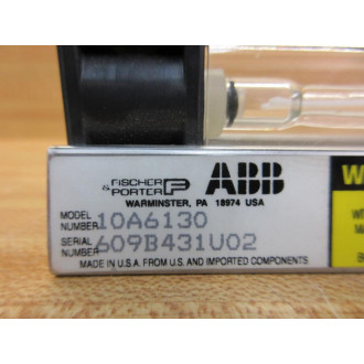Bailey Fischer & Porter 10A6130 Flow Meter 1034 kPa, 150 psig At 66°C 150°F - New No Box