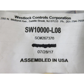 Westlock Controls SW10000-L08 Proximity Sensor XT-90 - New No Box