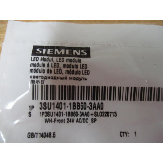 Siemens 3SU1401-1BB60-3AA0 White 3SU14011BB603AA0