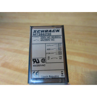 Schrack MT3B6230 Relay - New No Box