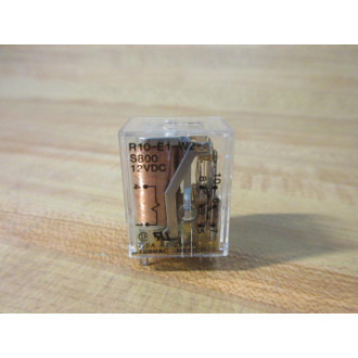 Potter & Brumfield R10-E1-W2-S800-12V DC Relay R10-E1-W2-S800 - Used