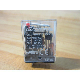 C3 Controls GPRM-S1C12D-3 Relay GPRMS1C12D3 - Used