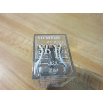 Siemens 3TX7126-3HF13 Relay 3TX71263HF13 - New No Box