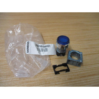 Siemens 3SB35010BA51 Pushbutton WBase & Clip
