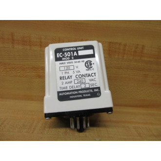 Automation Products EC-501A MOD2 Time Delay Relay EC501A . - New No Box