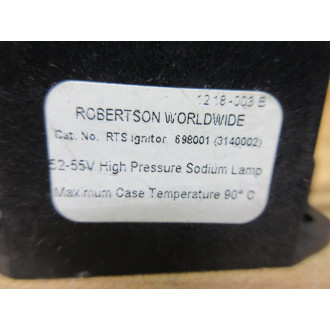 Robertson Worldwide 698001 RTS Ignitor 3140002 - New No Box
