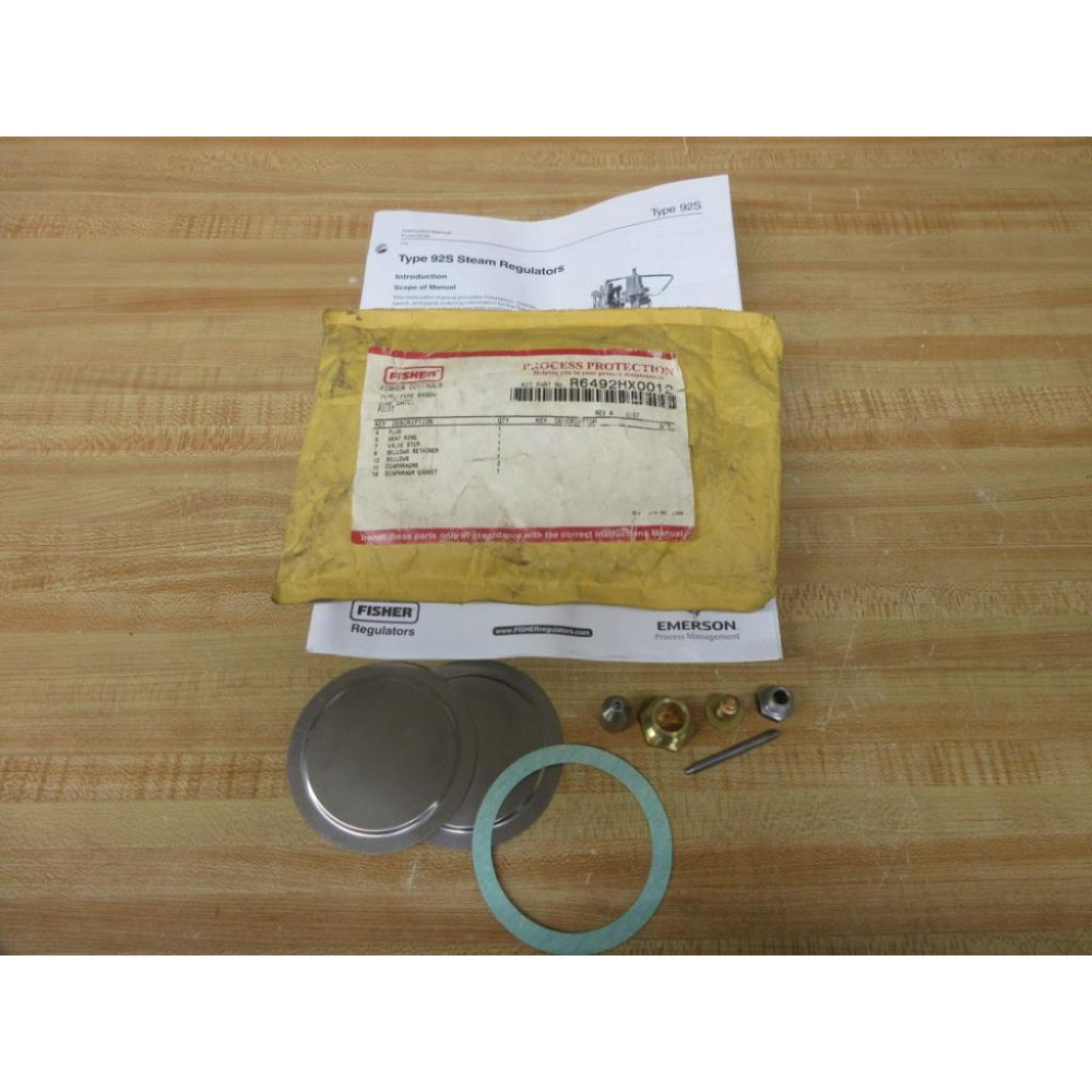 Fisher Rosemount R6492HX0012 Emerson Valve Repair Kit