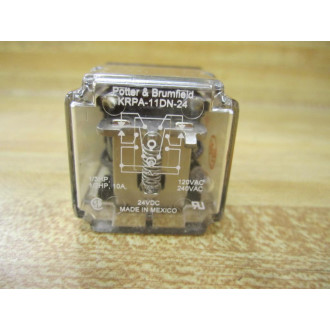 Potter & Brumfield KRPA-11DN-24V DC Relay KRPA-11DN-24 VDC . - New No Box