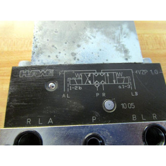 Hawe VZP 1G Valve VZP1G W Addt'l. Connector - New No Box