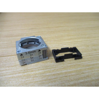 Siemens 3SB3501-0AA71 Clear Button 3SB35010AA71 W Base & Clip - New No Box