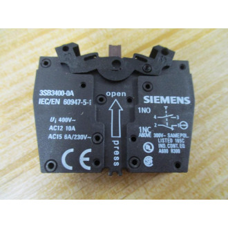 Siemens 3SB3601-0AB71 Green Button 3SB36010AB71 Complete