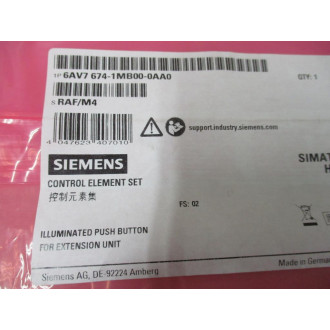 Siemens 6AV7674-1MB00-0AA0 Illum. Pushbutton