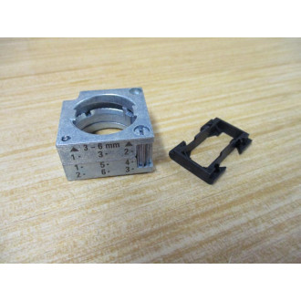 Siemens 3SB3500-0BB61 Red Button 3SB35000BB61 W Base & Clip