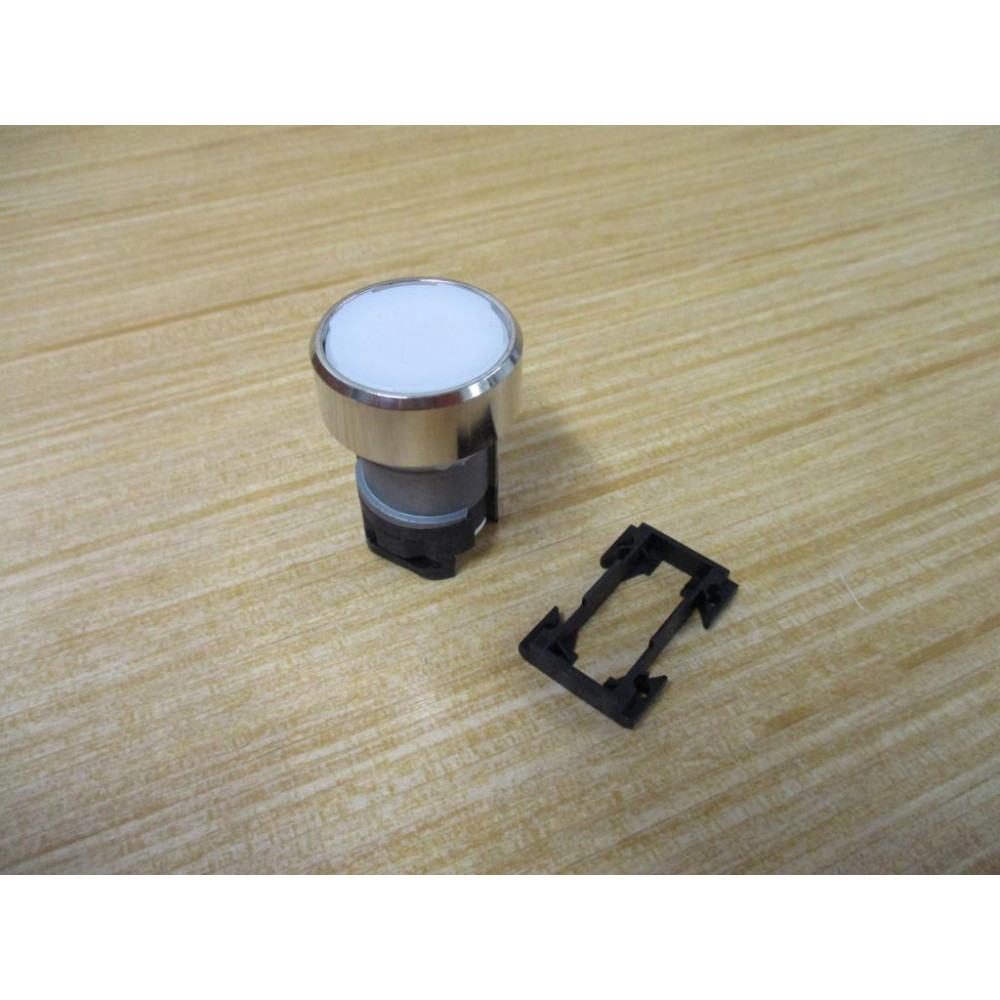 Siemens 3SB3602-0AA61 White Button 3SB36020AA61 W Base & Clip - New No Box