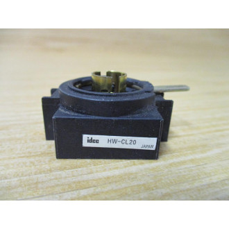IDEC HW-CL20 Illuminated Pushbutton HWCL20 Base Only - New No Box