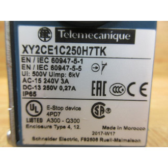 Telemecanique XY2CE1C250H7TK Safety Pull Switch - New No Box