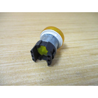 Siemens 3SB3501-6BA00 Amber Light 3SB35016BA00 W Base & Clip - New No Box
