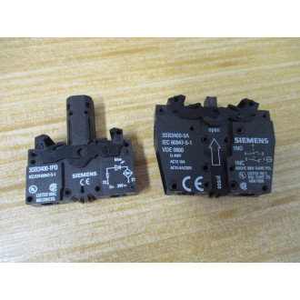 Siemens 3SB3647-0AA51 Blue Button 3SB36470AA51 Complete - New No Box