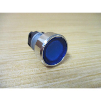 Siemens 3SB3647-0AA51 Blue Button 3SB36470AA51 W Base & Clip - New No Box