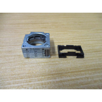 Siemens 3SB3647-0AA51 Blue Button 3SB36470AA51 W Base & Clip - New No Box