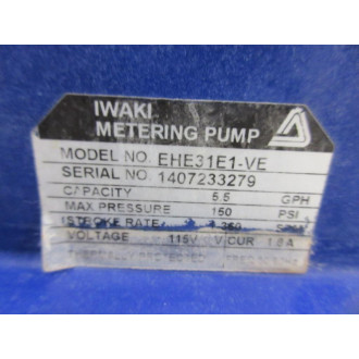 Welchem EHE31E1VE Metering Pump - Used