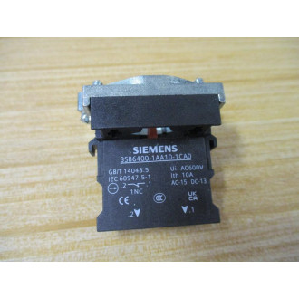 Siemens 3SB6160-1HB20-1CA0 E-Stop Button Complete