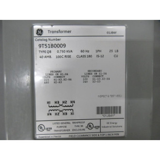 General Electric 9T51B009 Control Transformer - New No Box