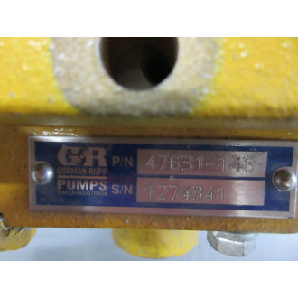 Gorman Rupp XP-3026-1 Control Pump XP30261 With 47631-148 - New No Box