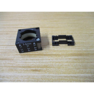 Siemens 3SB3001-1DA41 Pushbutton W Base & Clip - New No Box