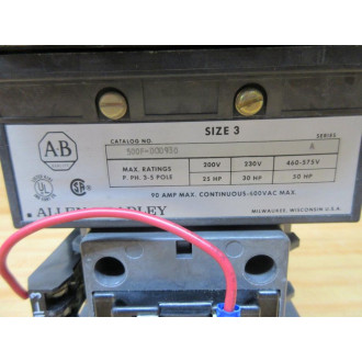 Allen Bradley 500F-DOD930 Contactor 500FDOD930 - New No Box