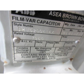 ABB 1HV5200A14A Capacitor - New No Box
