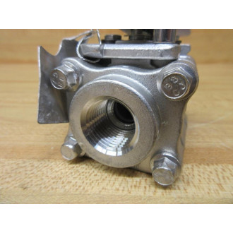 Jamesbury 12-4ASTGR3600XTB2 3 PC Ball Valve 124ASTGR3600XTB2 - New No Box
