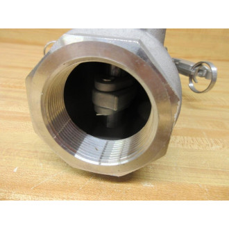 OPW Kamvalok 1772DL-SS20 Dry-Disconnect Fluid Transfer Coupling 1772DL - New No Box