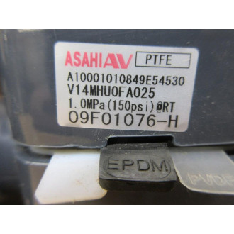 Asahi AV V14MHU0FA025 Diaphragm Valve 09F01076-H - New No Box