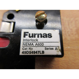 Furnas 49D54947LB Auxiliary Contact - New No Box