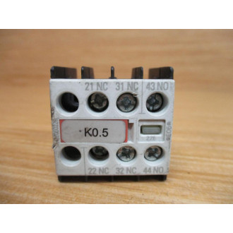 Siemens 3RH1911-1HA12-3AA1 Auxiliary Switch Block - Used