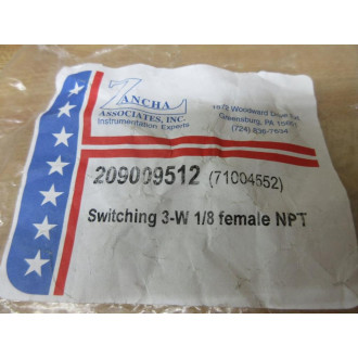 Evsco 71004552 Zancha Associates Elliptic Valve 209009512