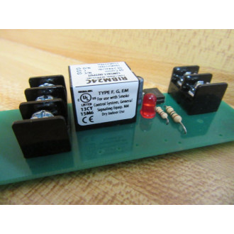 Functional Devices RIBM24C 4.00" Track Mount Relay