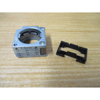 Siemens 3SB3 647-0AA51-0CC0 Blue 3SB36470AA510CC0 W Base & Clip