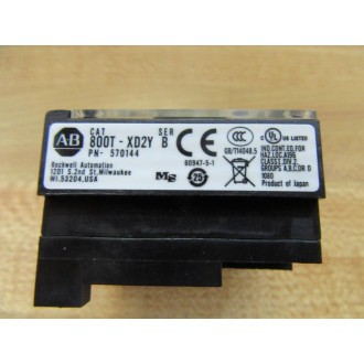 Allen Bradley 800T-XD2Y Contact Block